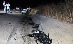 Edirne'de 2 otomobilin çarpıştığı kazada yaralanan kadın kurtarılamadı
