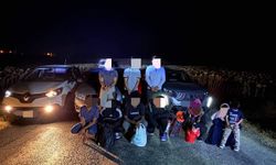 Edirne'de durdurulan araçlarda 7 kaçak göçmen yakalandı