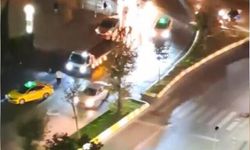Esenyurt'ta yerde yatan kişiyi dakikalarca tekme tokat darbettiler