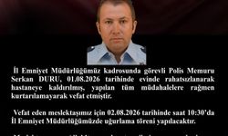 Evinde rahatsızlanıp hastaneye kaldırılan polis, hayatını kaybetti