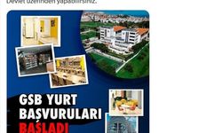 Gençlik ve Spor Bakanlığı yurt başvuruları başladı