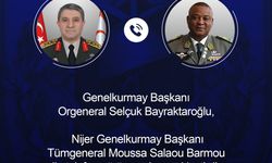 Genelkurmay Başkanı Orgeneral Bayraktaroğlu, Nijerli mevkidaşı Salaou ile telefonda görüştü