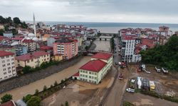 Giresun'da sağanak sel ve taşkına neden oldu; 2 kişi kayıp (3)