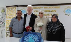Golbol oynarken tanışan görme engelli çiftin arkadaşlıkları, evlilikle taçlandı
