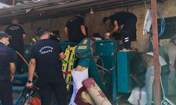 Hayvan yemi makinesine kapılan işçi ağır yaralandı