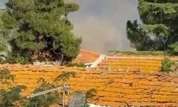 Heybeliada'da Deniz Harp Okulu'nun çatısında yangın -1