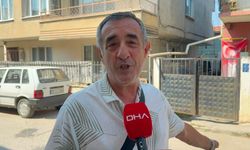 Hurdacı, binanın giriş kapısını çaldı: o anlar kamerada