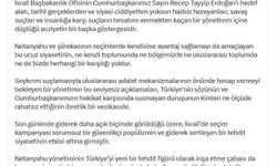 İletişim Başkanlığı'ndan İsrail'in açıklamalarına tepki