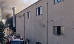 İnegöl'de fabrika yangını; 1 saatte söndürüldü