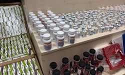 İzmir'de gümrük kaçağı steroid etken maddeli ilaç operasyonu