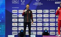 İzmirli cimnastikçi Ferhat Arıcan'dan Avrupa'da 9'uncu madalya