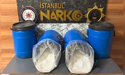 Kağıthane'de iş yerine operasyonda 104 kilogram uyuşturucu ele geçirildi
