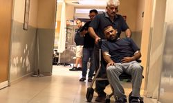Karnına çivi saplanan mobilya işçisi yaralandı