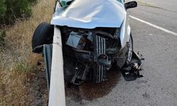 Kırıkkale'de otomobil, otobüse çarptı; 1 ölü