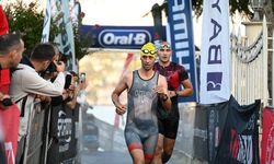 Kıtalararası triatlon yarışı Beykoz'da yapıldı