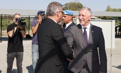 KKTC Cumhurbaşkanı Erhürman, GKRY lideri Hristodulidis ile ara bölgede görüştü