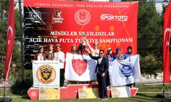 Kütahya'da Açık Hava Puta Türkiye Şampiyonası madalya töreniyle sona erdi