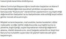 'Kuytulcular' olarak bilinen yapılanmaya operasyon; 32 şüpheli hakkında adli işlem