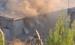 Manisa'da yumurta üretim tesisinde yangın