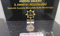 Mersin'de 190 gram eroin ele geçirildi