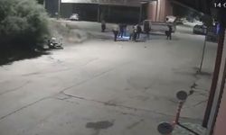 Motosiklet sürücüsünün öldüğü kaza anı kamerada
