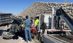 Nevşehir'de çekici ile traktör çarpıştı: 4'ü çocuk 6 yaralı