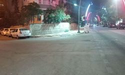 Otomobil ile bisikletin çarpıştığı kaza kamerada; 1 yaralı