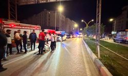 Otomobil, park halindeki 2 araca çarpıp devrildi; 4 yaralı