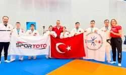 Özel Sporcular Down Judo Milli Takımı, İsveç'te 7 madalya kazandı