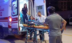 Park halindeki 2 araca çarpan otomobilin sürücüsü yaralandı; kaza anı kamerada