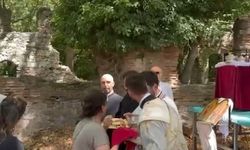 Patrik Bartholomeos, Erdek'te ayin yönetti