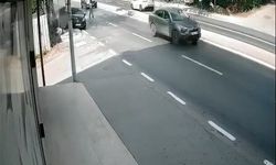Pendik'te yayayı fark edip manevra yaptı; vurduğu çöp konteyneri dede ve torununa çarptı
