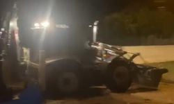 Sağanak sonrası meydana gelen sel köyde hasara yol açtı