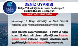 Samsun Valiliği'nden 'denize girmeyin' uyarısı