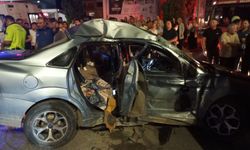 Samsun'da kamyon, otomobile çarptı: 3 yaralı