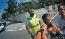 Sancaktepe'de kadınlar arasındaki saç saça kavga kamerada