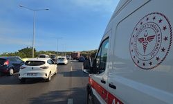Seyir halindeki otomobil alev alev yandı