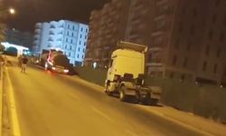 Seyir sırasında tanker alev aldı