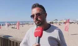 Şile'de plajlar doldu taştı / Havadan görüntüyle