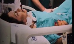 Tehdit edip, kefen gönderdiği eski eşini 8 yerinden bıçakladı