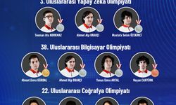 Türk öğrenciler, uluslararası olimpiyatlarda 15 madalya kazandı