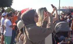Türk Yıldızları, Atatürk'ün Yalova'ya gelişinin 97'nci yıl dönümünde gökyüzünü renklendirdi