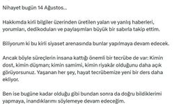 Ümit Dikbayır: Hakkımda üretilen yalan haberleri sabırla takip ettim