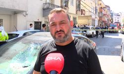 Ümraniye'de 2 katlı binadaki dairenin balkonu çöktü