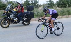 Yeşilay Türkiye Yol Bisiklet Şampiyonası Burdur'da başladı