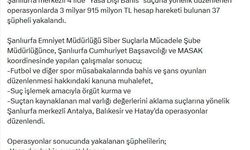 4 ilde 'yasa dışı bahis' operasyonu: 37 gözaltı