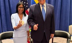 ABD Başkanı Trump ile Venezuela Geçici Devlet Başkanı Rodríguez bir araya geldi