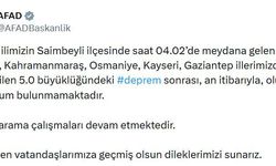 Adana'da 5 büyüklüğünde deprem (2)