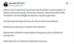Adana'da 5 büyüklüğünde deprem (3)