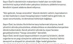 AK Parti'li Çelik: Özgür Özel'in yakışıksız üslubunu şiddetle kınıyoruz